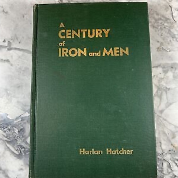 1950 Antique Industry History Book “A Century of Iron & Men” Business - Picture 1 of 4